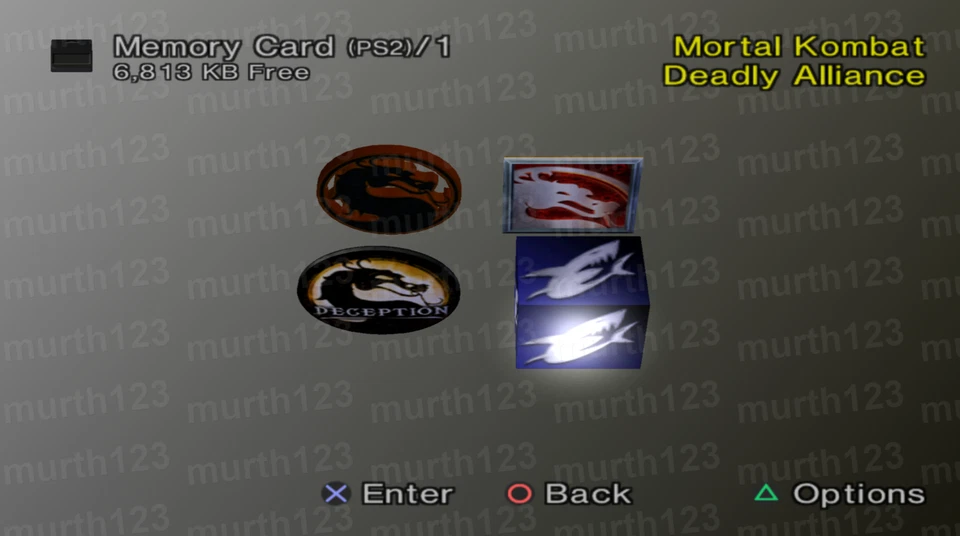 MORTAL KOMBAT PS2 | MEMORY CARD SAVES Armageddon Shaolin Monks Deadly Deception - Image 2 of 4