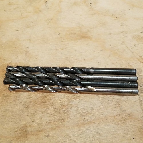 13/64" Wood Drill Bit Set of 4 w 13/64" Shank Swanky Barn - Picture 7 of 12