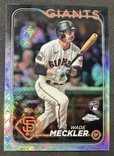 2024 Topps Chrome Logofractor WADE MECKLER (RC) Refractor SF Giants