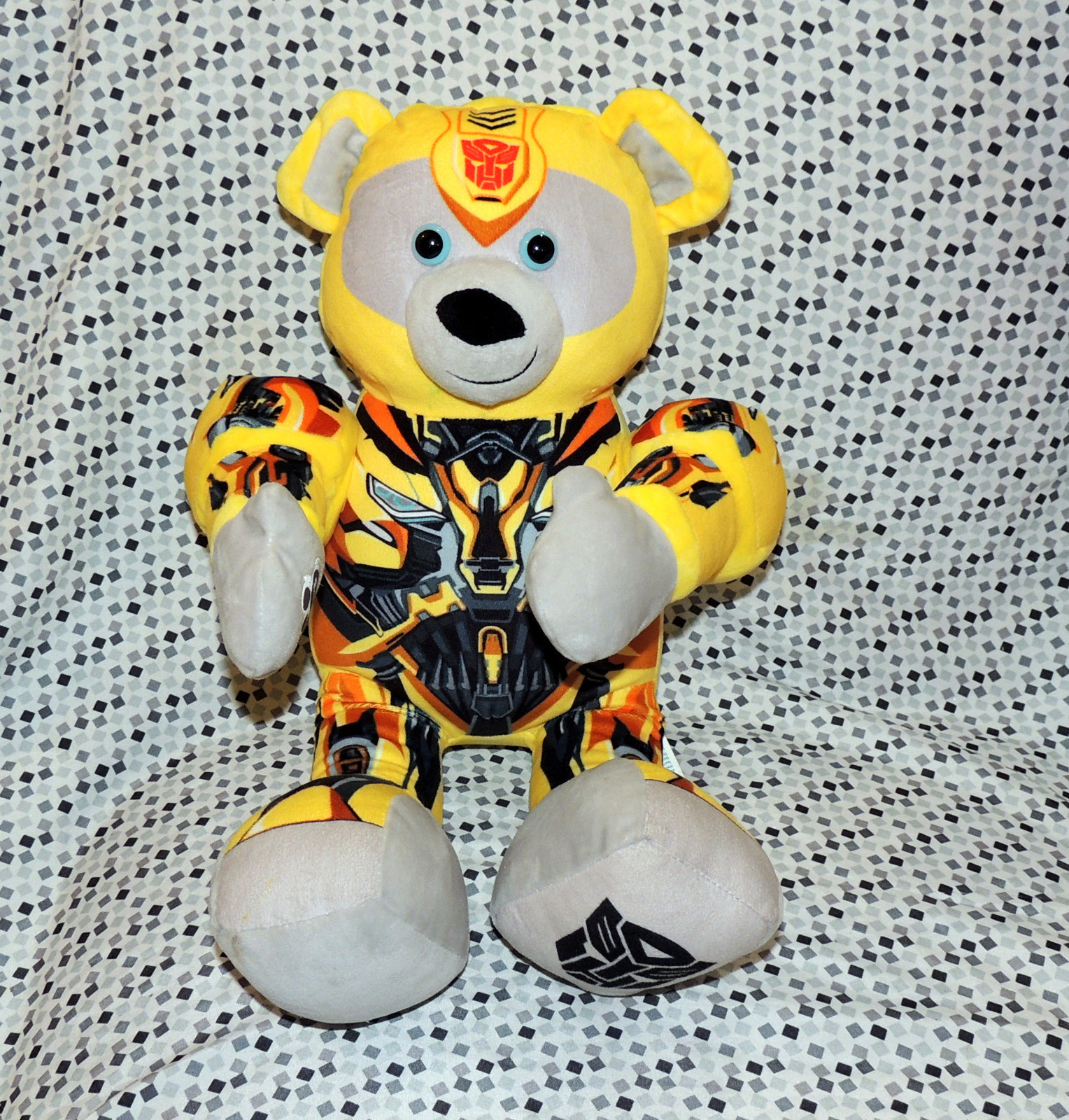 transformers bumblebee teddy