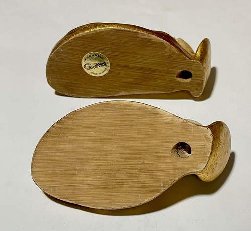 Placas pintadas a mano vintage de resina 3D María Magdalena Guerrini hechas en España RARAS - Imagen 7 de 12