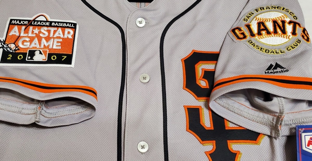 AUTHENTIC MAJESTIC BARRY BONDS 40 MEDIUM SAN FRANCISCO