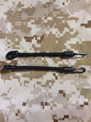 Battle Bungees Ops Core Style for MICH Helmets 2000/2001/2002 in Black