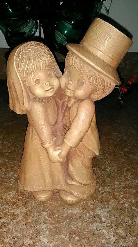 Bride & Groom Statue Fannykins "Together Forever" Vintage 1981 by Bill Mack!