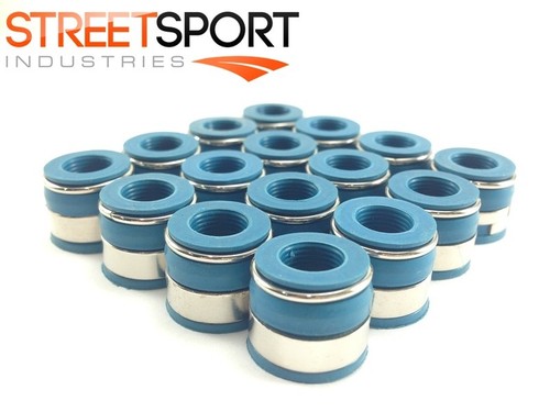 SBC Chevy Chevrolet Small Block Performance FKM Valve Stem Seal -Set of 16 NEW - Picture 4 of 9