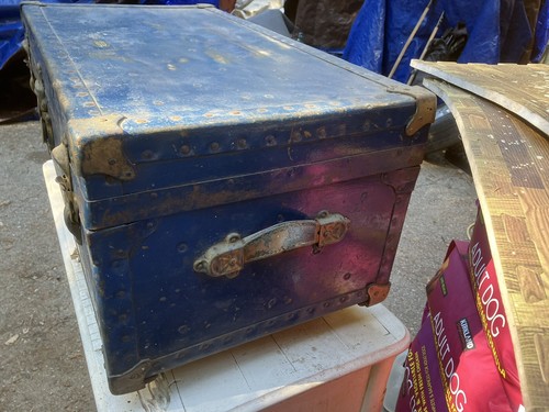 Belber Trunk & Bag Co. Footlocker Contract Aug. 30 1909 Named WWI 159th Infantry - Picture 8 of 24