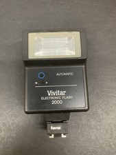 Vivitar Electronic Flash 2000 Shoe Mount Automatic Korea UNTESTED