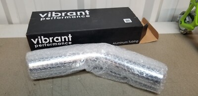 Vibrant Aluminum Tubing Bend - 45 Deg - 2-1/2 in - 3-3/4 in (Part# 2177)