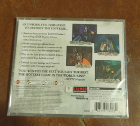 Sega Dreamcast Kiss Psycho Circus The Nightmare Child NEW SEALED/Strategy Guide