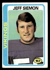 1978 Topps #58 Jeff Siemon