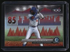 Josue De Paula 2024 Topps #BTP-85 Bowman Los Angeles Dodgers Top 100