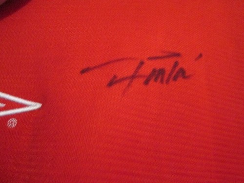 Manchester United Forlan 2000-2002 signiertes Fußballshirt COA/59000 - Bild 3 von 5