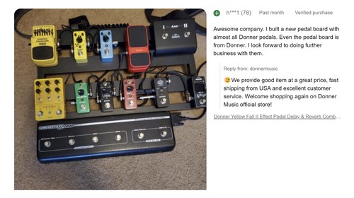 Donner Circle Looper Effects Pedal Drum Machine Tap 40 Slot 160 min Loop Time - Picture 10 of 18