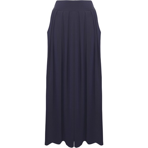DAMEN TASCHE PLISSEIERT LANGER MAXIROCK ELASTISCHE TAILLE - GRÖSSE 8 - 14 - Bild 5 von 13