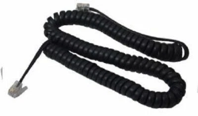 Replacement Yealink Curly Handset Cord for T26P/T28P/T38G/T41/T42/T46/T48