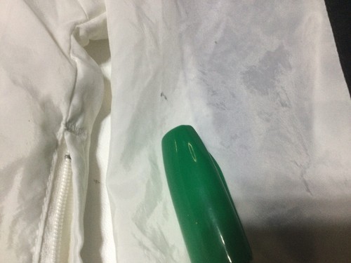 Vintage Nike Virginia Tech Windbreaker Jacket Full Zip Lined White Black XL Y2K - Picture 17 of 22