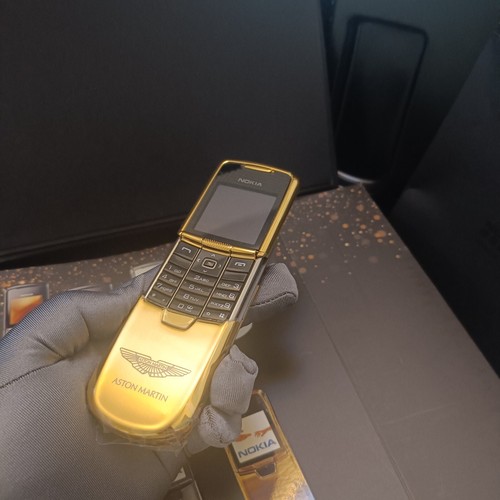 LUXURY RARE Nokia 8800 Classic Gold ASTON MARTIN Edition Unlocked Mobile Phone