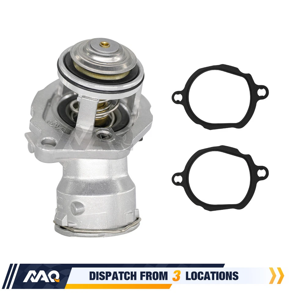 Conjunto de carcasa termostato para Mercedes-Benz C230 W211 C250 C300 W212 ML350 Foto 3 de 4