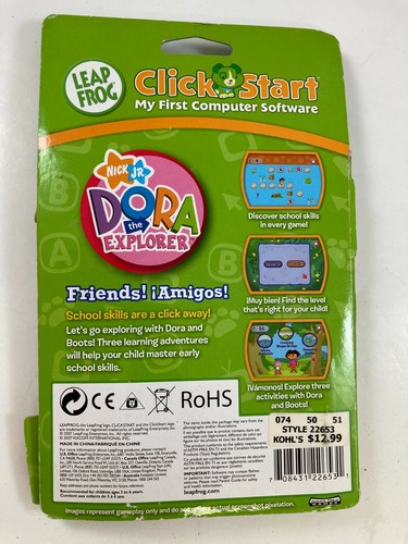 Leap Frog Dora Explorer Spanish Friends Amigos Age 3-6 - Picture 3 of 3