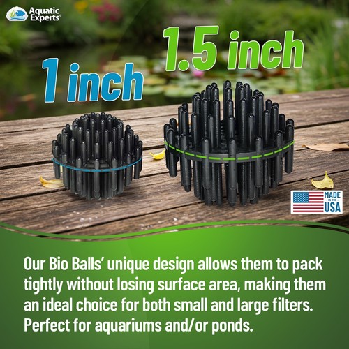 Bio Balls Filter Media for Large Aquarium Pond Filtration 1.5 Inch - Picture 14 of 42