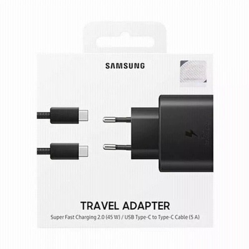 Ensemble Charge 45W Samsung/Android - Adaptateur Rapide + Câble USB-C (UE/UK) - Photo 3 sur 23