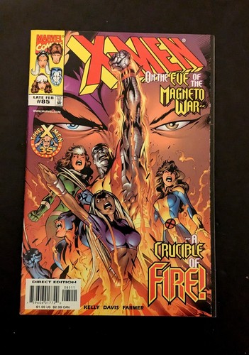 Uncanny X-Men Magneto War Book - Wolverine - Storm - Colossus - Marvel Comics - Foto 3 di 8