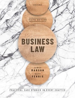  Business Law by Ferris Katy Associate Professor in Business Law Associate Profe