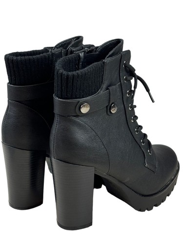 Dream Pairs Women's 11 Ankle Boots Zipper Chunk Heel Booties - Bild 10 von 12