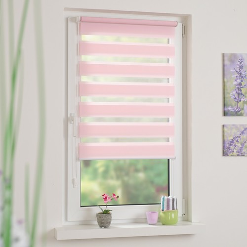 Doppelrollo Klemmfix Duo Rollo Tür Fenster Klemmrollo Seitenzugrollo Kettenzug - Bild 49 von 70