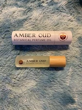 AMBER OUD Botanical Perfume Oil 10ml The Edinburgh Skincare Company