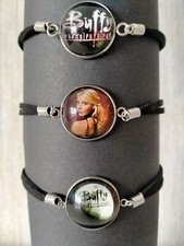 Buffy The Vampire Slayer Themed Silvertone Charm Bracelet