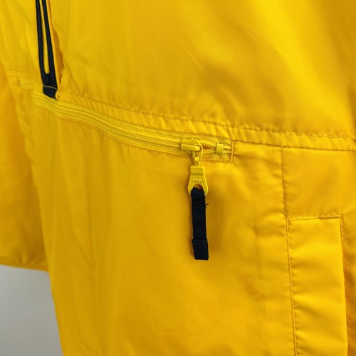 Gear for Sports Mens Golf Rain Jacket Sz L 1/2 Zip Pullover Windbreaker Yellow - Picture 8 of 12