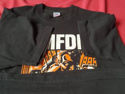 ミュージシャン KMFDM 1994 ANGST fruits of the room XL RARE VIntage 90s KMFDM ANGST T shiirt XL | eBay