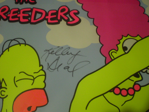 The Breeders XXX signiertes Poster ähnlich The Simpsons Homer Marge Playboy Nirvana