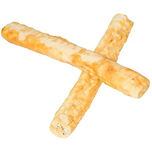 Fieldcrest Farms Nothing to Hide Natural Rawhide Alternative Large 10'' Chicken - Picture 5 of 7