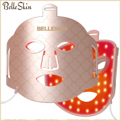 8-color Photon Face Mask Beauty Skin Rejuvenation Silicone Red Light NIR therapy - image 1 of 4