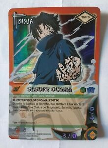 Naruto Card Game Sasuke Uchiha Ni 68 Rare Foil Ebay