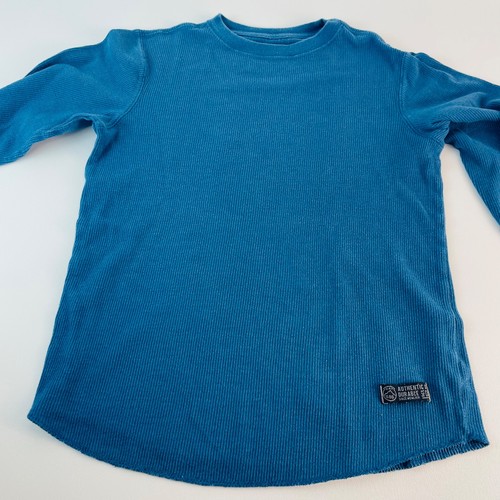 Camicia termica Gap ragazzo autentica e resistente blu manica lunga L - Foto 8 di 9