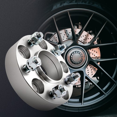 Wheel Adapters 35mm Thickness 5x114.3 for Ford Falcon M20 Thread Hub Centric 4pc - Picture 5 of 12