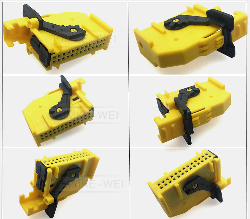 26 Pin/Way TE Connectivity MQS Automotive ECU Wiring Harness