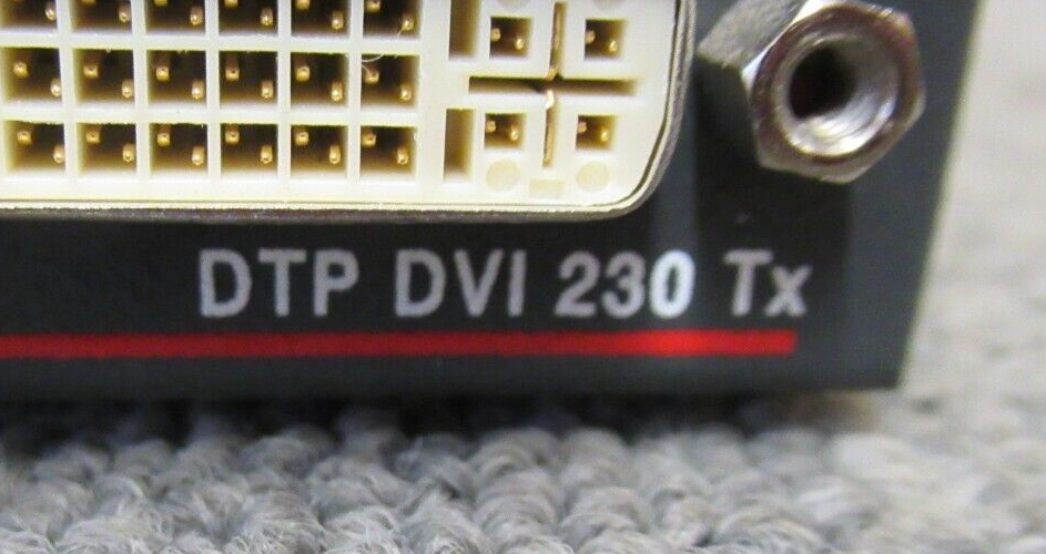 Extron DTP DVI 4K 230 Tx Twisted Pair Extender Transmitter Extron DTP DVI 4K 230 Tx Twisted Pair Extender Transmitter