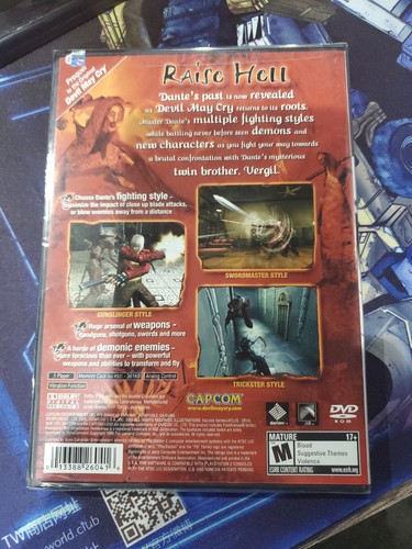 Devil May Cry 3: Dante's Awakening Special Edition (Sony PlayStation 2, 2005) - Picture 2 of 2