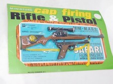 MINIATURE CAP FIRING RIFLE  PISTAL 5212 842 M.A.G.S MAGS 1967 MULTIPLE TOYMAKER