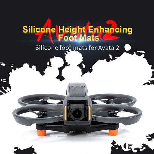 For DJI Avata 2 Drone Feet Ultra-light Silicone Foot Pads Heightening Bracket - Picture 5 of 13