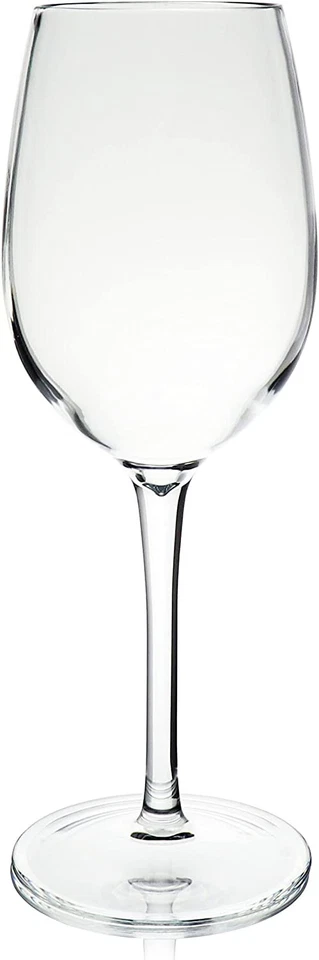 CORK GENIUS Unbreakable White Wine Glasses Tritan Plastic Dishwasher Safe 4 PK - Image 2 of 4
