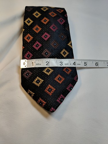 La Vita Di Moda Men's Necktie Tie 100% Silk Luxury Designer Made In Italy 65" - Picture 5 of 5
