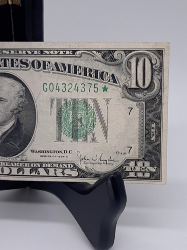 1934C $ 10 Federal Reserve Sternnote - Bild 6 von 15