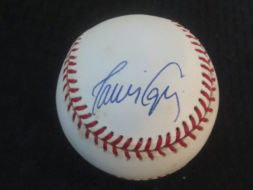 1995 World Series Fred Mcgriff/Klesko/Lopez/Grissom/Belliard Autograph Baseball - Picture 4 of 5