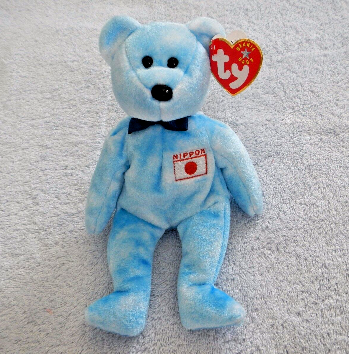 ty Beanie Babies　【美品】ニッポニア（レア） TY BEANIE BABY - NIPPONIA - JAPAN EXCLUSIVE NIPPON BEAR