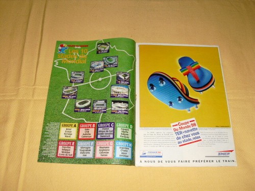 Télé Star Cahier Spécial "Coupe du Monde 1998" 14 pages - Picture 2 of 5